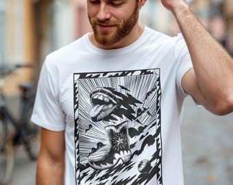 Comfort Colors Unisex T-Shirt – Graphic Cowboy Tee