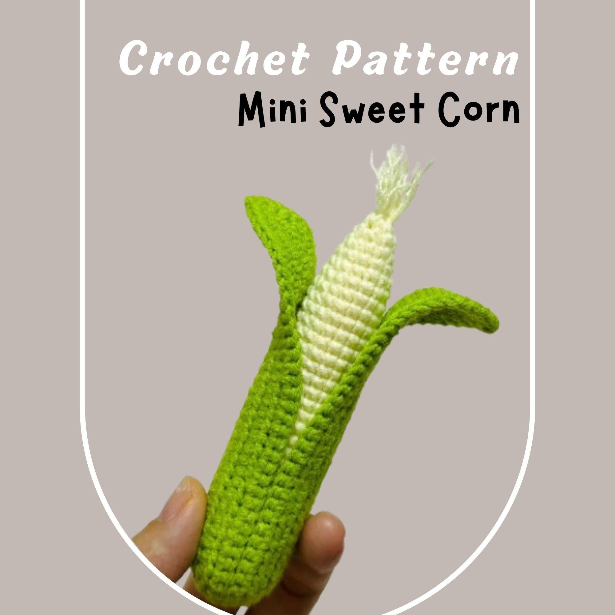Mini Sweet Corn Crochet Pattern