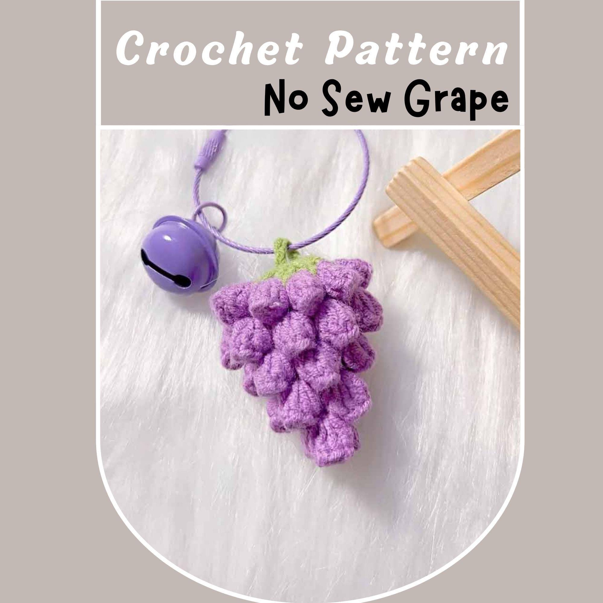 Grape Keychain - Etsy