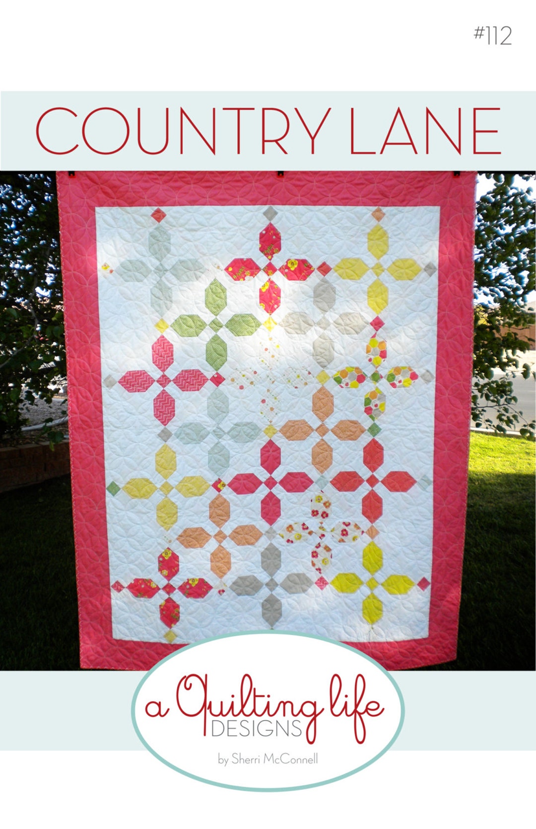 PDF Pattern for Country Lane Quilt - Etsy