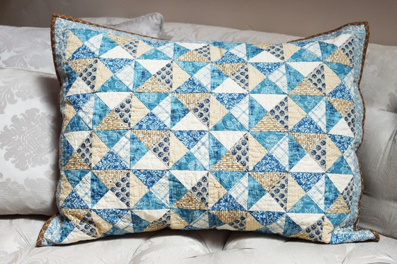 Patchwork Pillow Sham Pattern PDF Only - Etsy