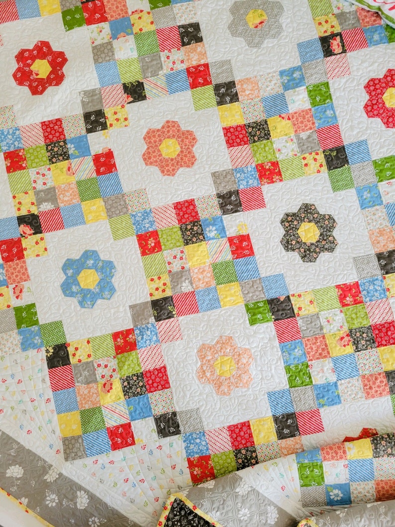 Emma's Garden Quilt Pattern QLD218 PDF Etsy