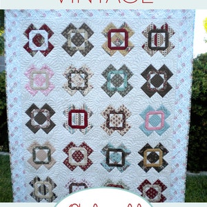 PDF Pattern for Vintage Quilt