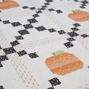 Pumpkin Patch Quilt PDF Pattern - QLD214 - Etsy