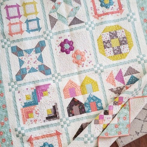 Summer Fun Block of the Month Quilt Pattern #213 (Paper)