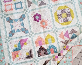Summer Fun Block of the Month Quilt Pattern #213 (Paper)