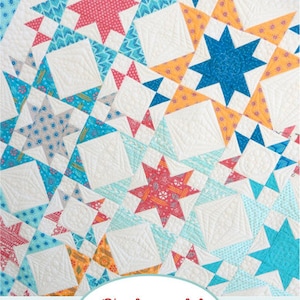 PDF Pattern for Star Bright Quilt