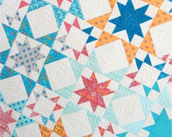 PDF Pattern for Star Bright Quilt