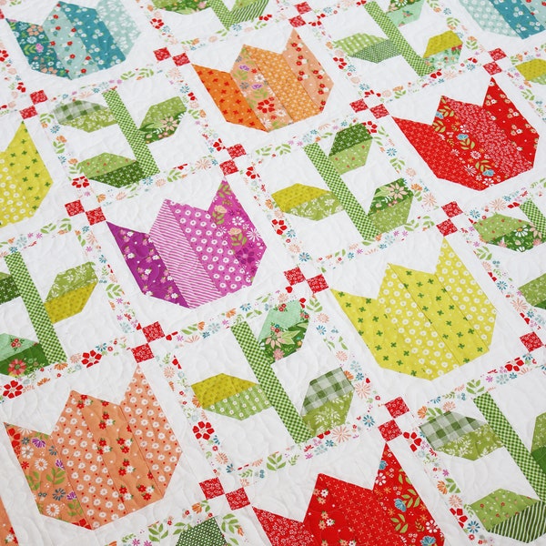 Trapunta, runner, mini e arazzo Tulip & Vine QLD249 (PDF)