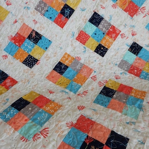 Scrappy 9-Patch Quilt - PDF only