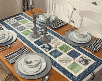 Patchwork Charm Table Runner (Paper)