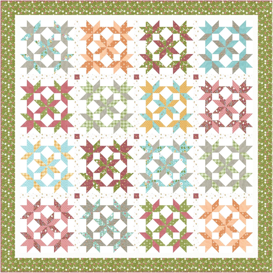 Summer Sky 2 Quilt Pattern QLD 230 Paper - Etsy