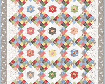 Emma's Garden Quilt Pattern QLD218 - PDF