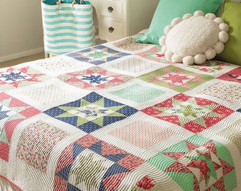 Whimsy Stars Quilt Pattern - PDF Only