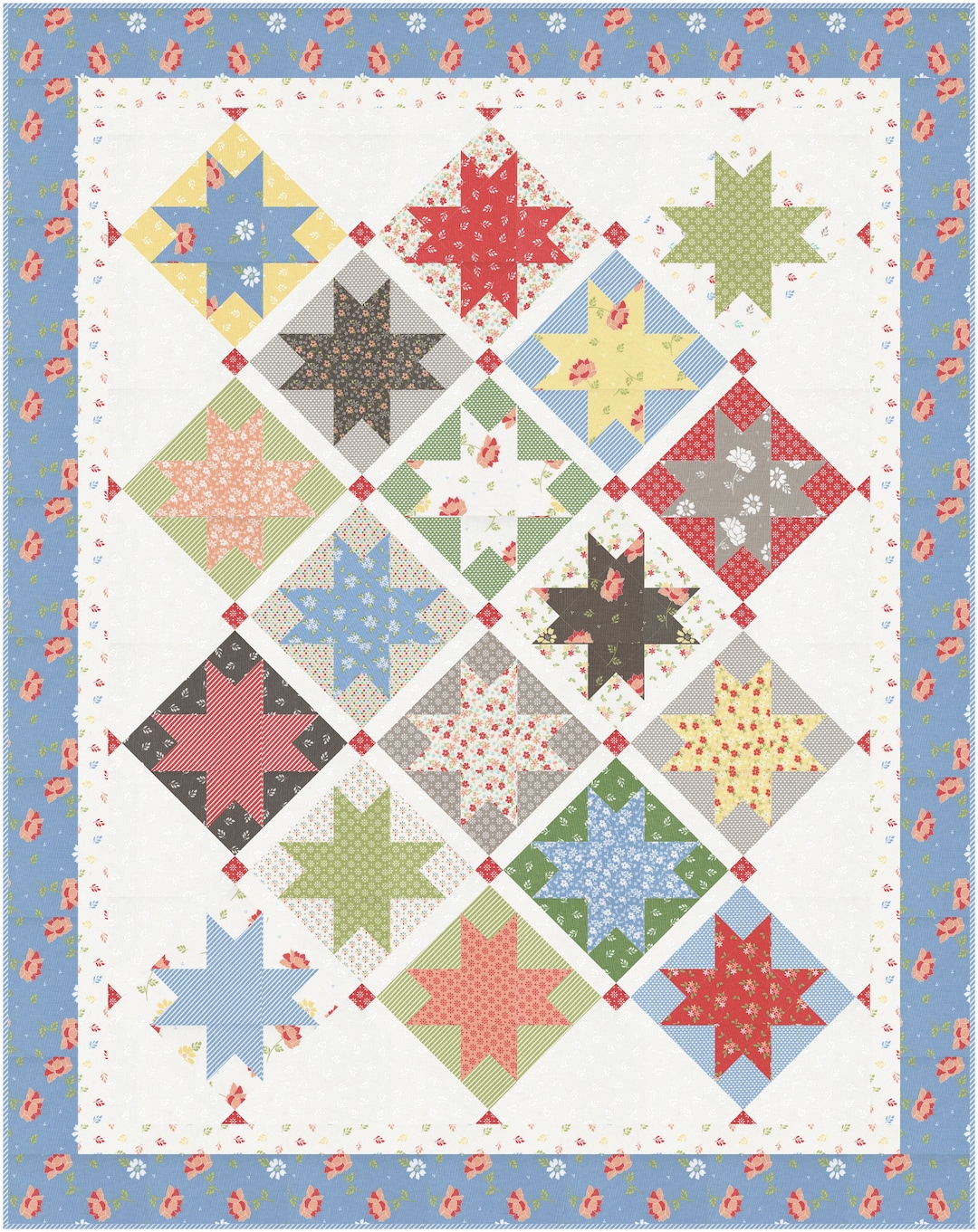 Hometown Quilt Pattern - PDF - QLD155 - Etsy