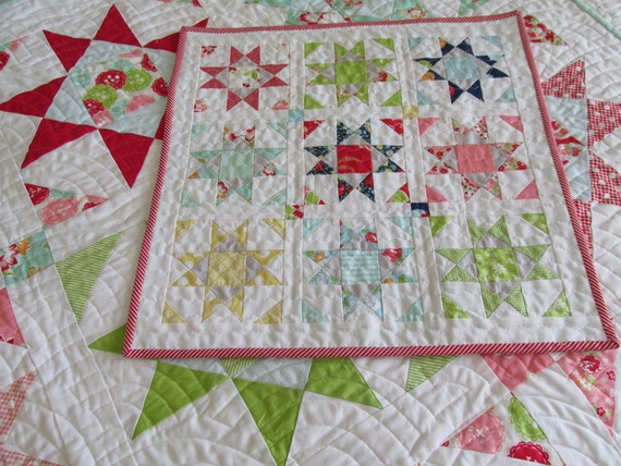 Shine Mini Quilt PDF Pattern - Etsy