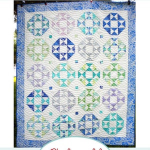 Seashore Drive Quilt Paper Pattern