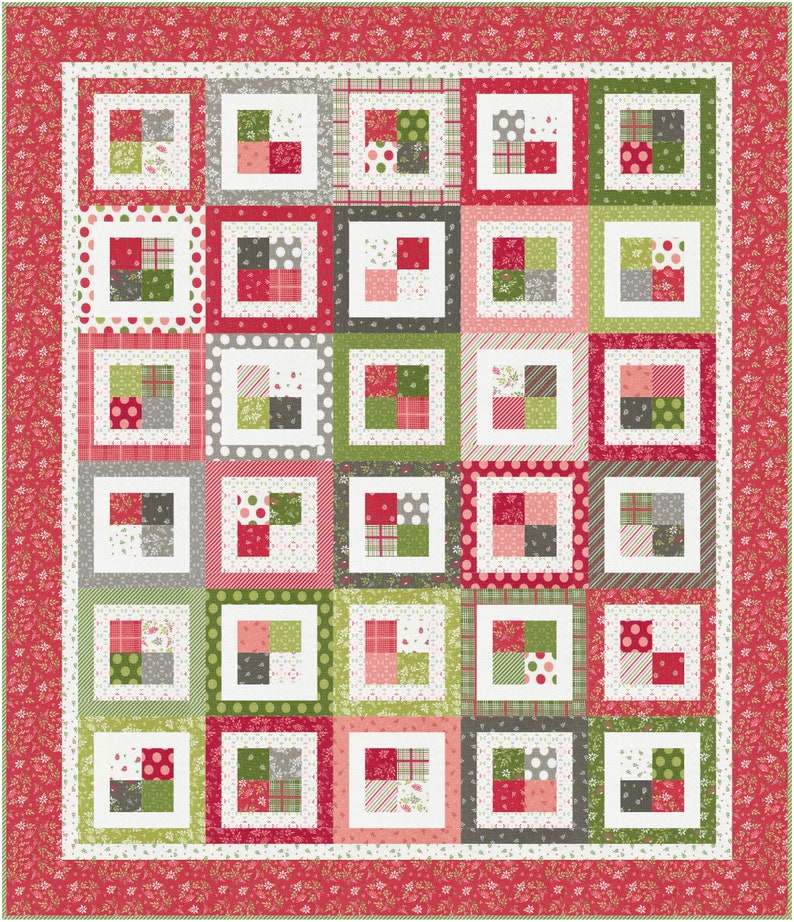 Candy Boxes Quilt Pattern QLD228 new Paper Etsy