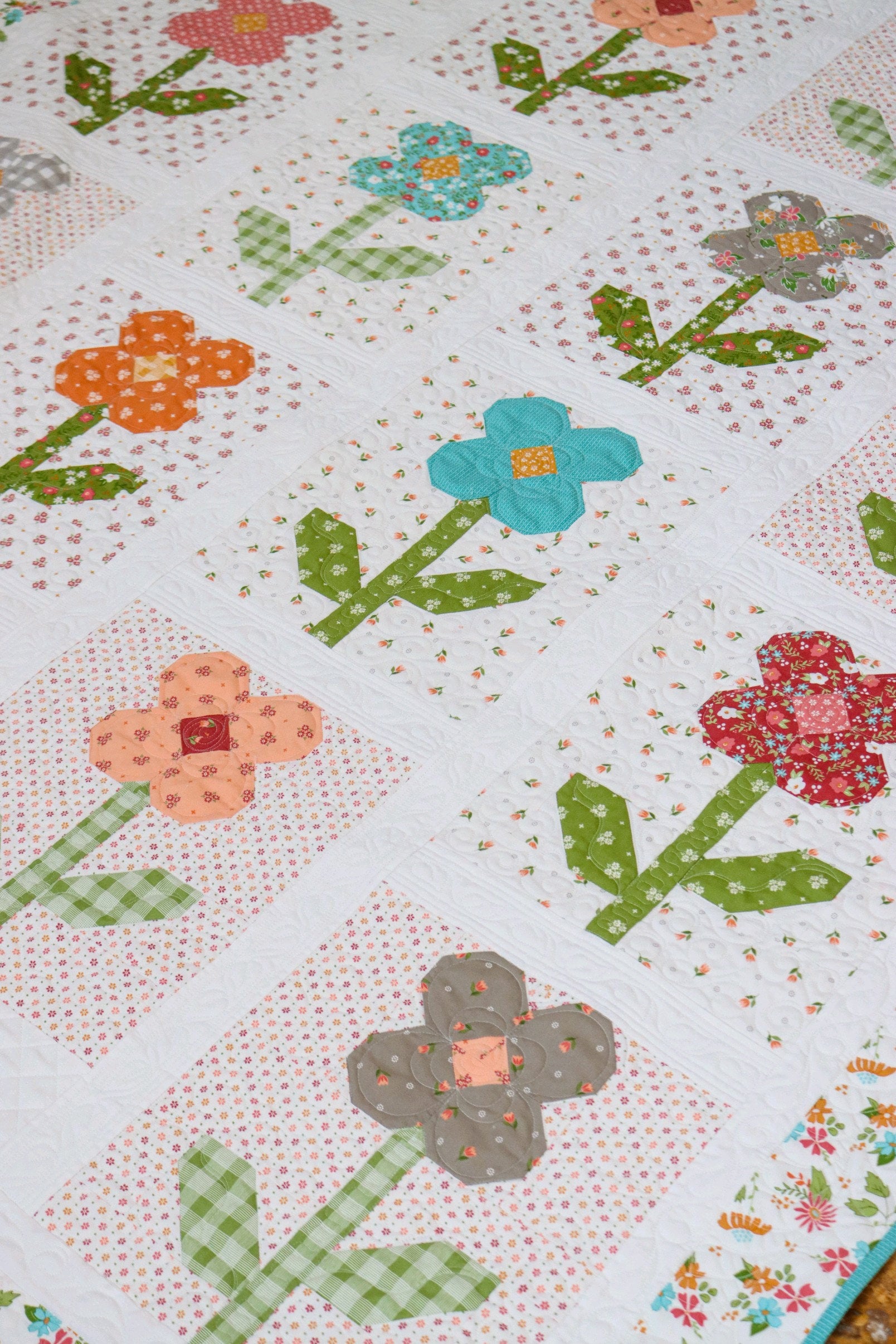 Flower Shoppe QLD #229 Quilt + Mini Pattern (paper) - Etsy