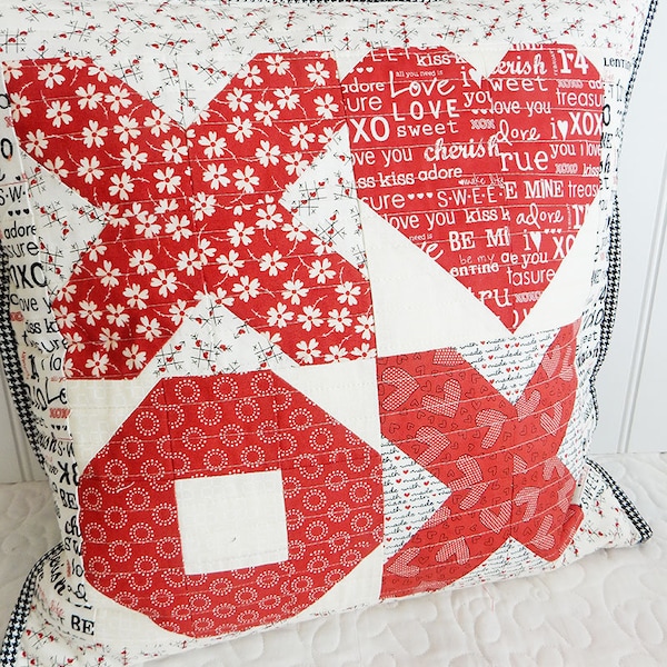 Valentine's Pillow Pattern PDF Only