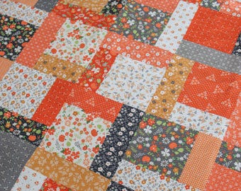 Cottage Charm Quilt Pattern in Two Sizes (NEW) QLD272 - PDF