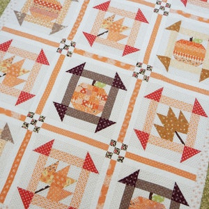 Fall Dash Quilt Paper Pattern #196