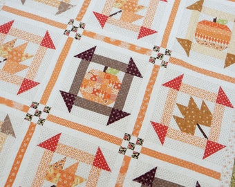 Fall Dash Quilt Paper Pattern #196