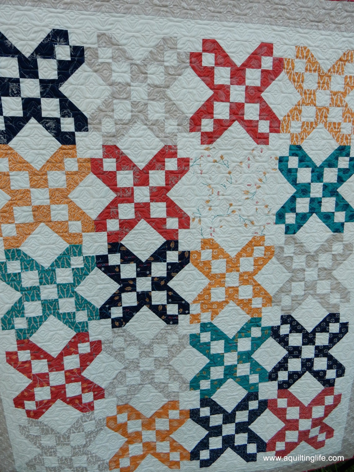 Stomp Quilt Pattern Stepping Stones Quilt Paper Pattern - Etsy