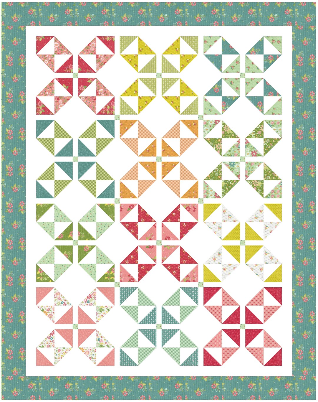 Hope Chest Quilt & Mini Quilt Paper Pattern QLD128 Etsy