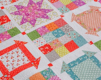 Happy Go Lucky 2 Quilt Pattern QLD246 PDF Etsy