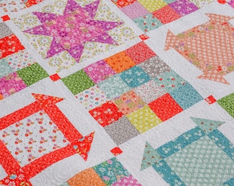 Happy Go Lucky 2 Quilt Pattern QLD246 (Paper)