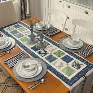 Patchwork Charm Table Runner PDF Pattern