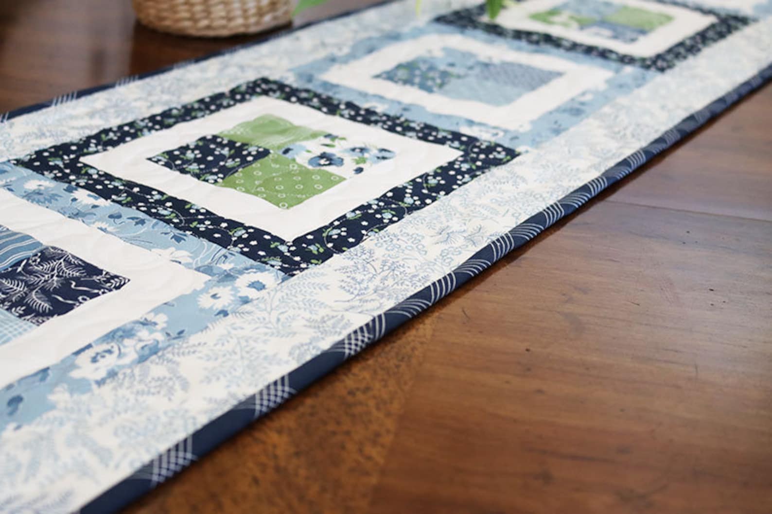 Scrappy Patchwork Table Runner Pattern - PDF Only - Etsy