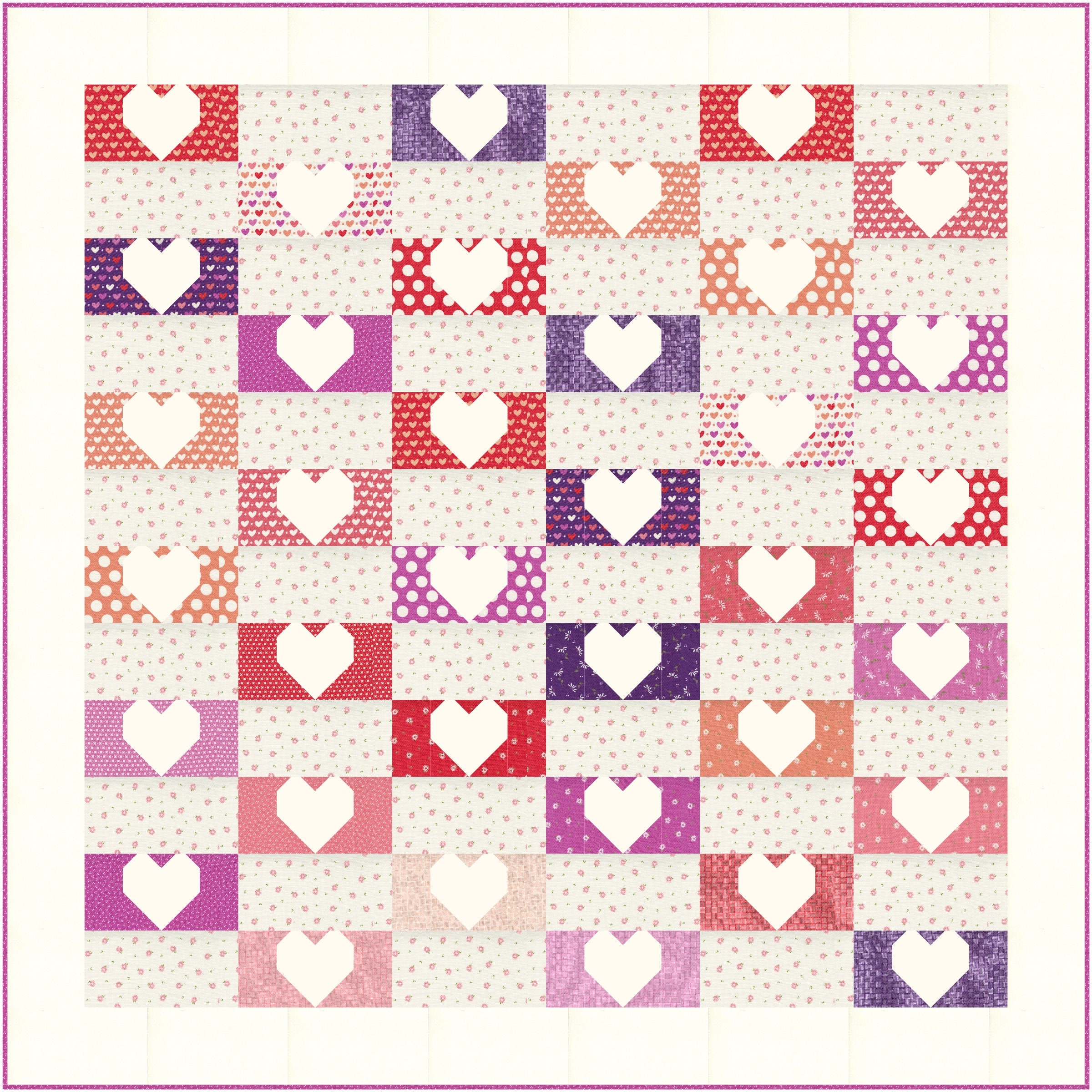 Love Letters Quilt Pattern QLD 225 Paper Version - Etsy