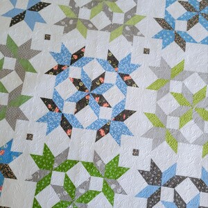 Summer Sky Quilt Pattern QLD219 Paper image 3