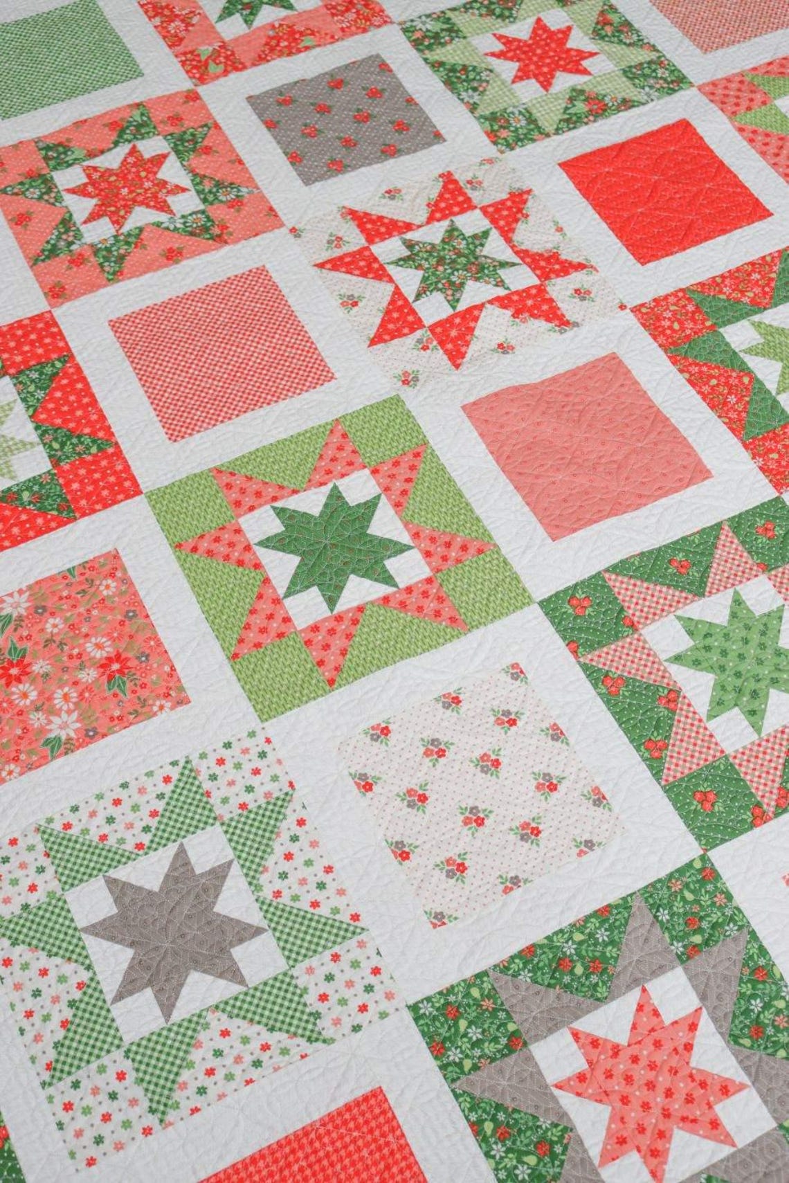 Whimsy Stars Quilt - QLD275 - Paper Pattern - Etsy
