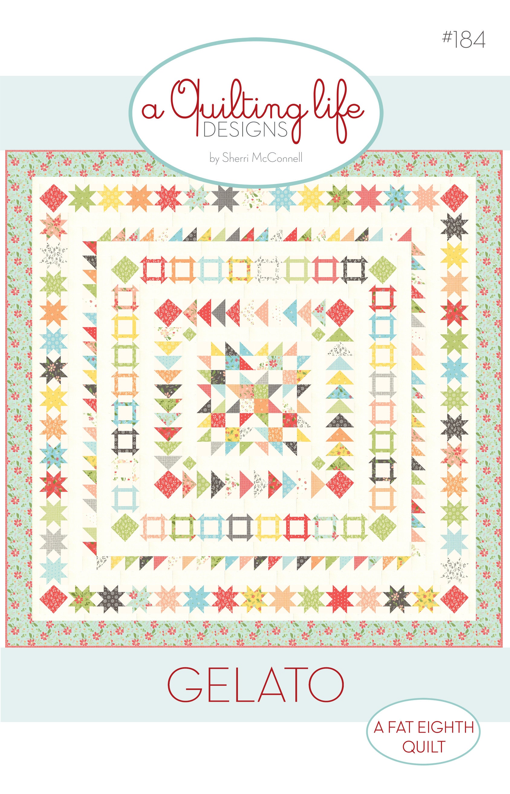 Gelato Quilt PDF Pattern 184 Etsy