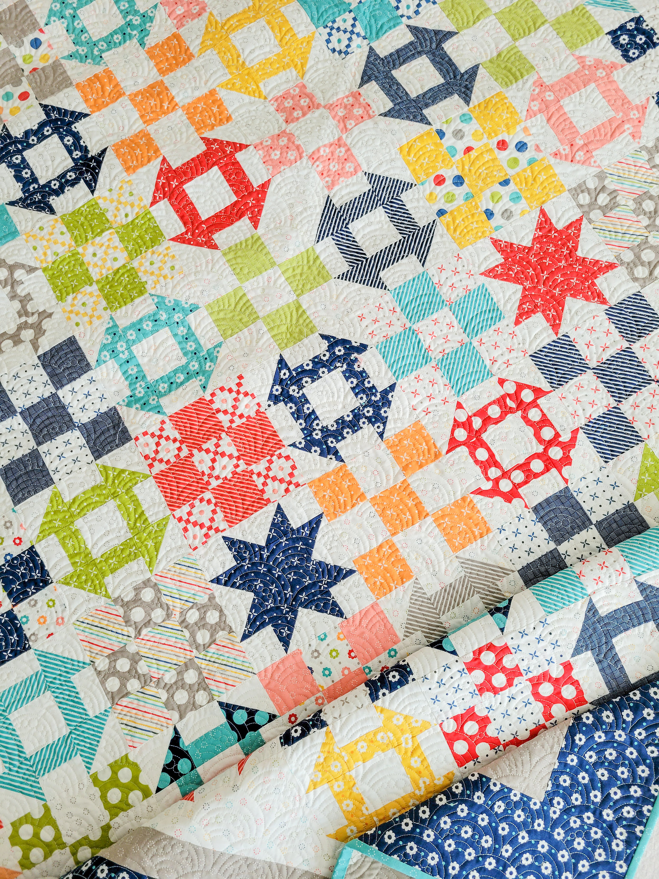 Happy Go Lucky Quilt Pattern QLD224 (paper) - Etsy