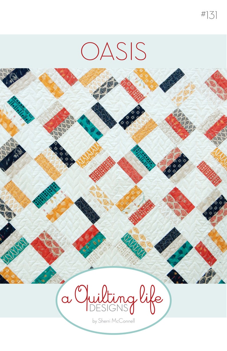 Oasis Quilt PDF Pattern image 1