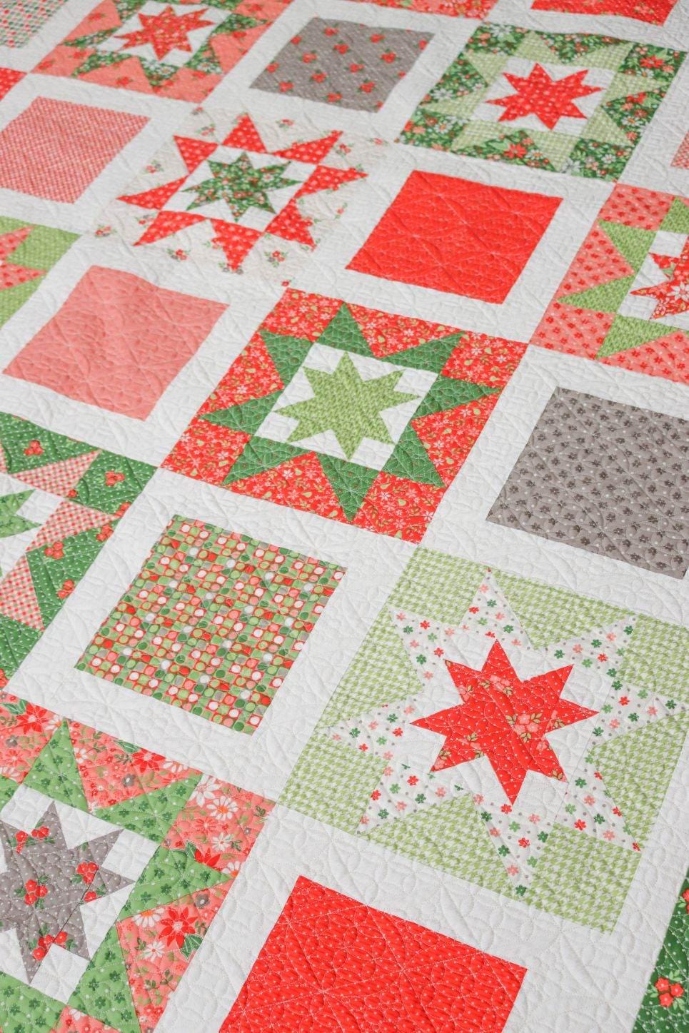 Whimsy Stars Quilt - QLD275 - Paper Pattern - Etsy