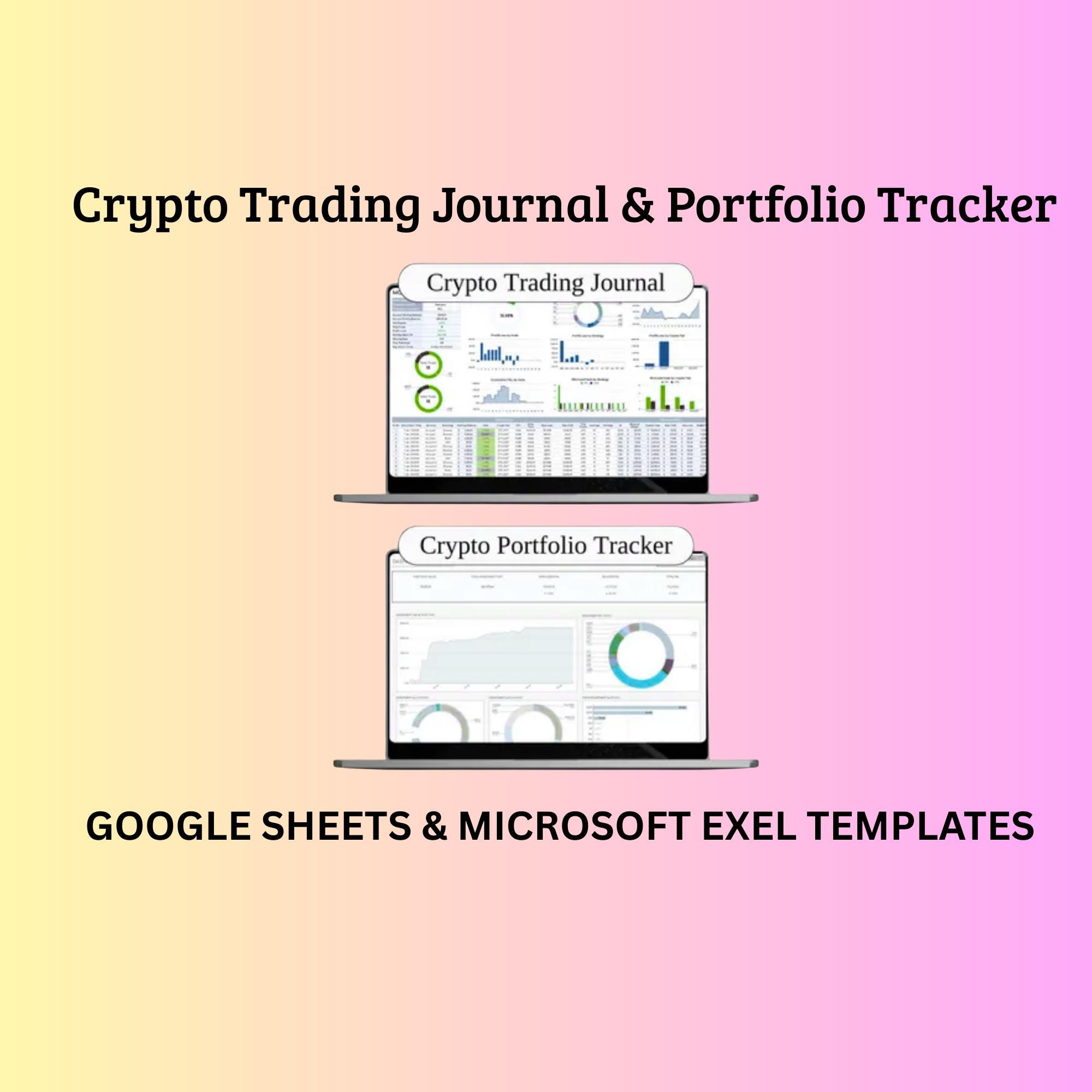Crypto Trading Journal & Portfolio Tracker | 2-in-1 Spreadsheet Bundle | Google  Sheets and Excel Templates - Etsy