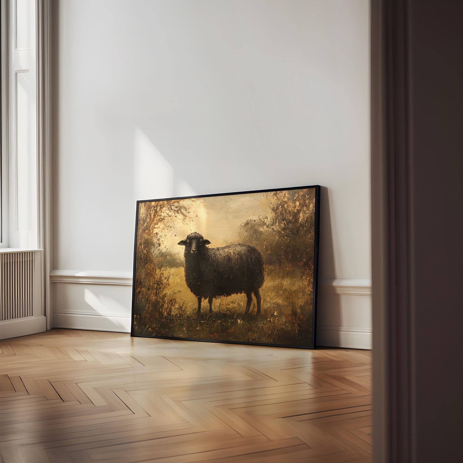 Black Sheep Poster Print Dark Academia Wall Art Vintage Farmhouse Wall ...