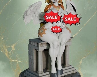 Celestia Daybreaker Figure | Mature Fan Art Statue | Shelf Collector Decor