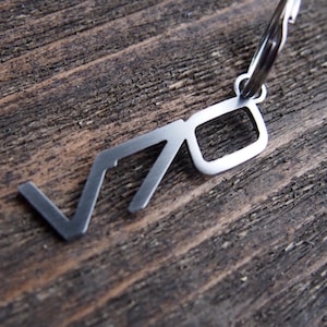 Sleutelhanger v70 porte-clé Schlüsselring Llaverto Schlüsselanhänger sleutelhanger sleutelhanger hanger Anhänger Volvo R Turbo porte-clés nyckelring