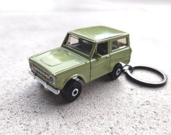 Keyring Ford Bronco porte-clé Schlüsselring Llaverto Schlüsselanhänger key pendant sleutelhanger model car miniature great gift birthday 4x4