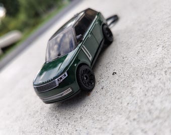 Keyring Range Rover porte-clé Schlüsselring Llaverto Schlüsselanhänger key pendant sleutelhanger model car miniature gift Turbo super