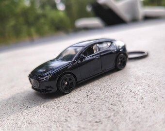 Keyring Mazda 3 Sport MPs porte-clé Schlüsselring Llaverto Schlüsselanhänger key pendant sleutelhanger model car miniature gift