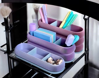 CharmNest Organizer Set Elegant Desk Organizers in 3 Sizes for Stylish Office and Home Organization