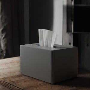 Minimalist Tissue Holder Modern for Home & Office Sleek  Stylish  Functional Design