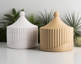 Secret Box Aurelia 3D Printed Jewellery Box Elegant Storage Organizer UK Made